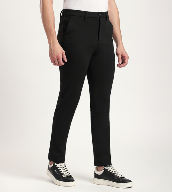 Beverly Hills Polo Club Formal Pants - Black Formal Pants
