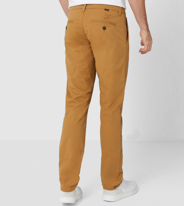 Beverly Hills Polo Club  Casual Pants - Khaki Casual Pants