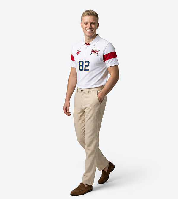 Beverly Hills Polo Club  Pants & Chinos - Sand Formal Pants