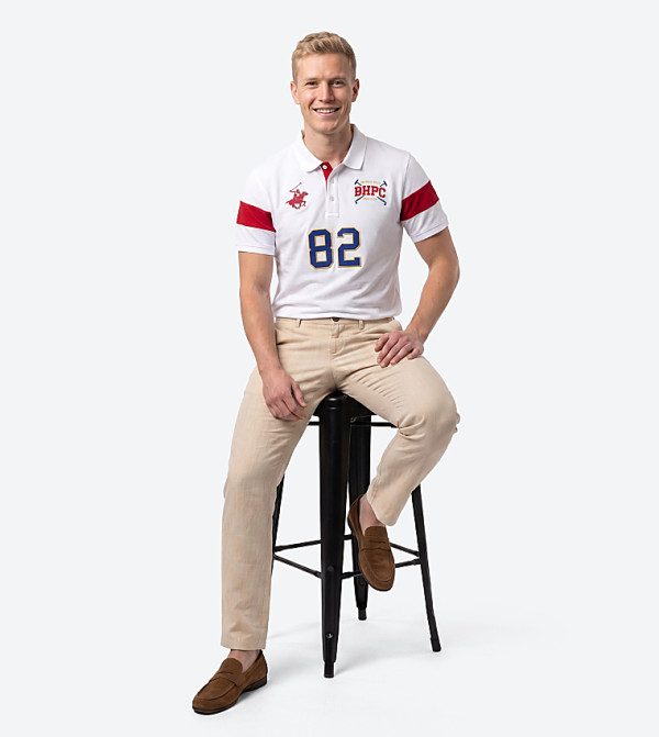 Beverly Hills Polo Club  Pants & Chinos - Sand Formal Pants