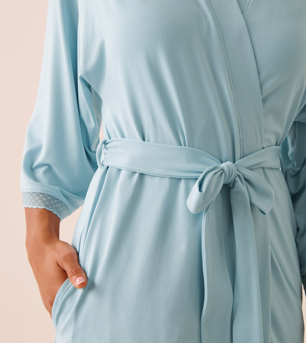 لافي ان روز soft-romance-w - أزرق Night Robes & Kimonos