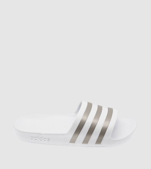 Adidas  - White Slides