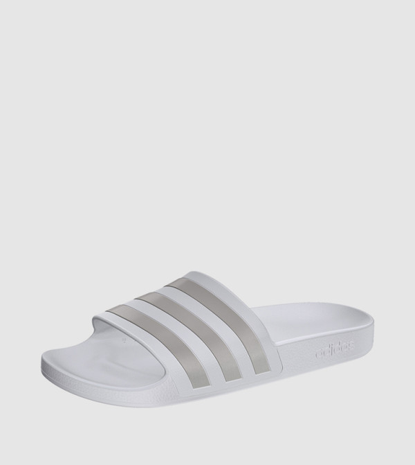Adidas  - White Slides
