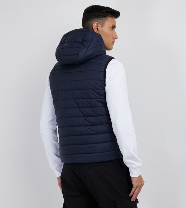 هوغو clearance sa - أزرق غامق Puffer Jacket