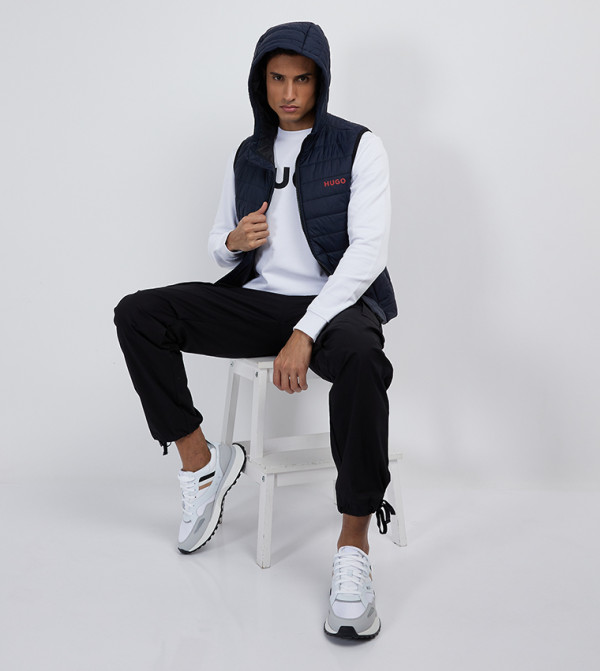 هوغو clearance sa - أزرق غامق Puffer Jacket