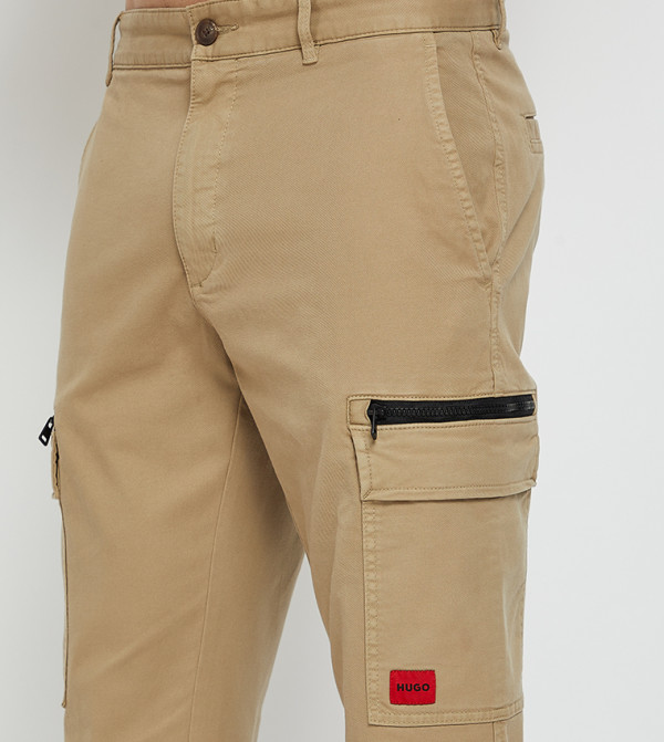 HUGO HUGO - Beige Casual Pants