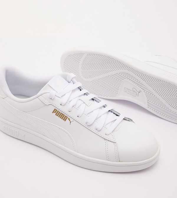 بوما بوما - أبيض أحذية برقبة منخفضة 