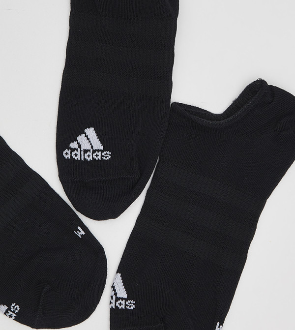 Adidas Socks - Black No Show Socks
