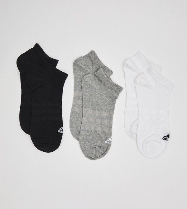 اديداس  جوارب كاجوال - رمادي Casual Socks