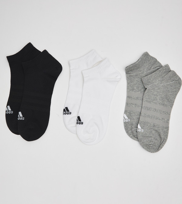 اديداس  جوارب كاجوال - رمادي Casual Socks