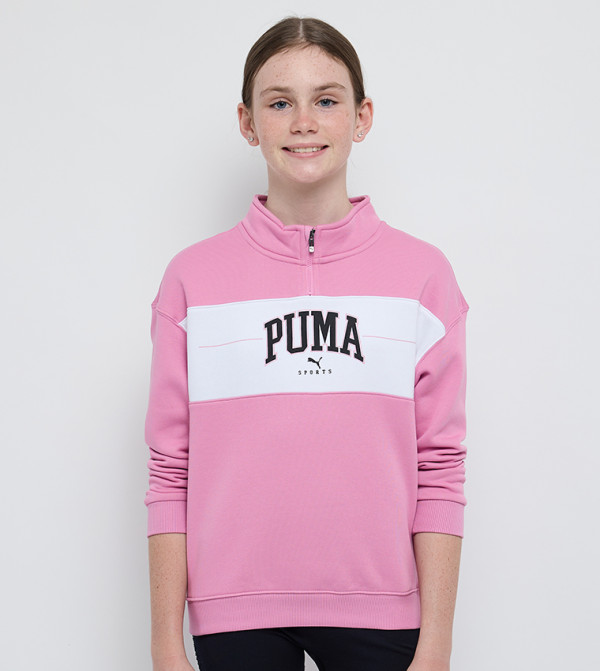 Puma  Hoodies & Jackets - Pink Sweatshirts
