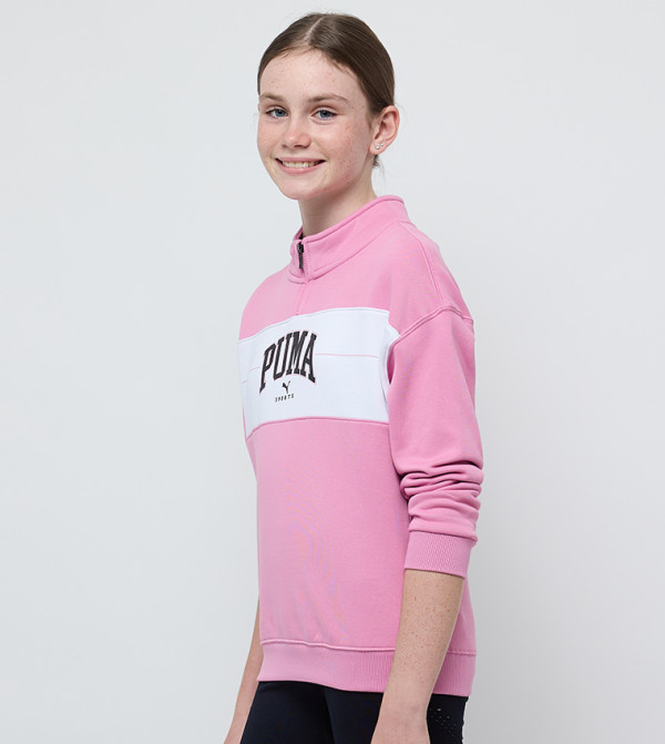 Puma  Hoodies & Jackets - Pink Sweatshirts