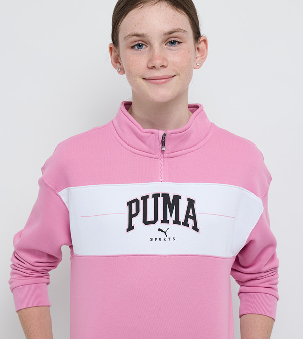 Puma  Hoodies & Jackets - Pink Sweatshirts