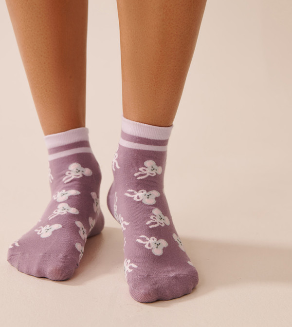 لافي ان روز  جوارب   - متعدد Ankle Length Socks