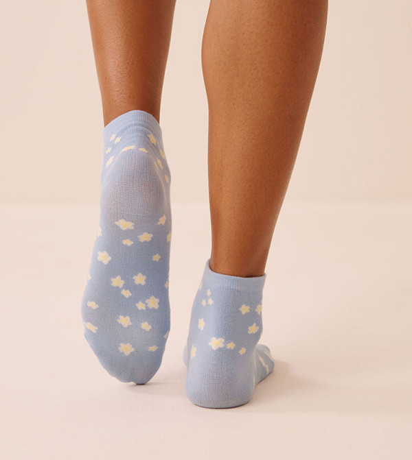 لافي ان روز  جوارب للكاحل  - أزرق Ankle Length Socks