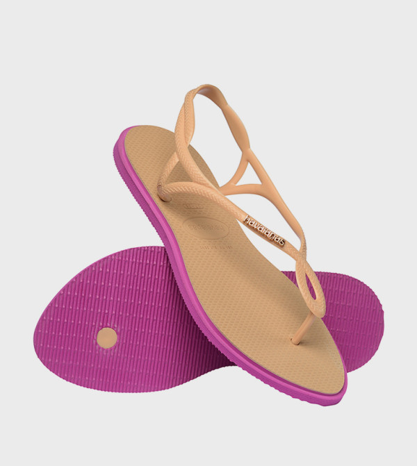 Havaianas  heatwave-ready-w - Beige Flip Flops