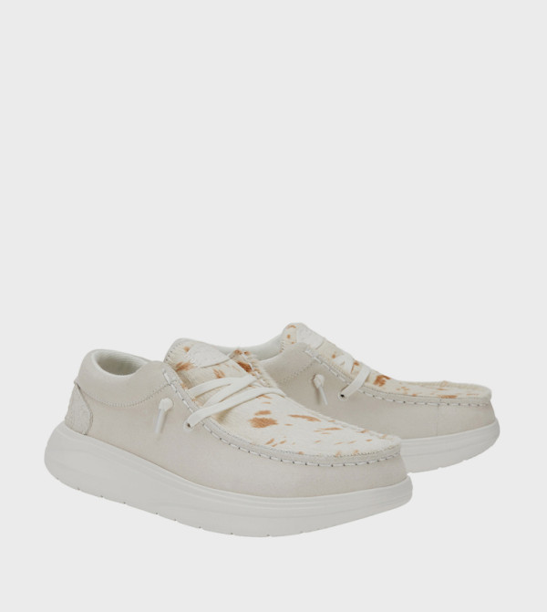 HEY DUDE HEY DUDE - Beige Casual Slip-ons