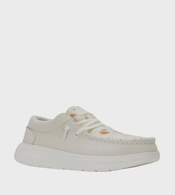 HEY DUDE HEY DUDE - Beige Casual Slip-ons