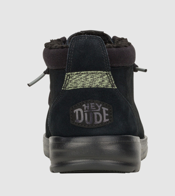 هاي دود  بوت برباط - أسود Lace up Boots