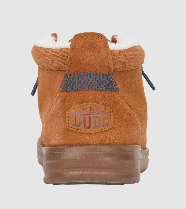 HEY DUDE Boots - Brown Lace up Boots