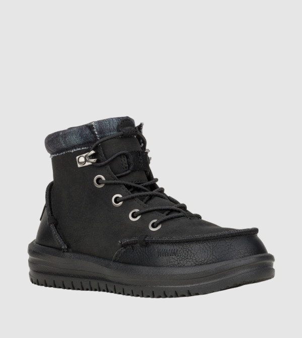 HEY DUDE  Formal Shoes - Black Boots