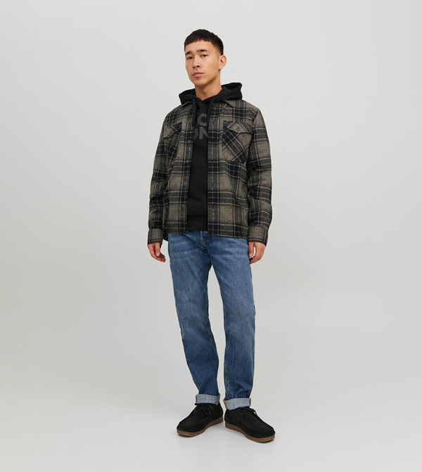 Jack & Jones Jack & Jones - Grey Casual Shirts