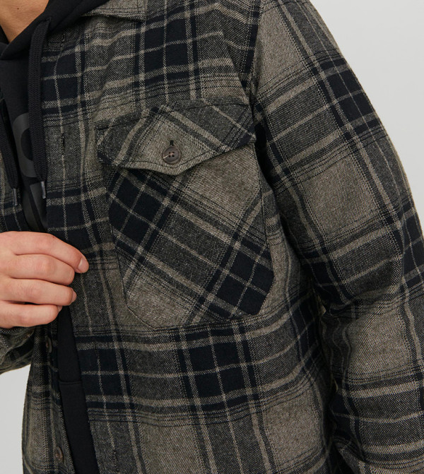 Jack & Jones Jack & Jones - Grey Casual Shirts
