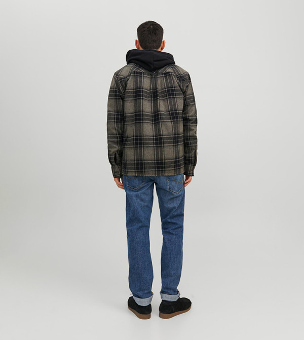 Jack & Jones Jack & Jones - Grey Casual Shirts