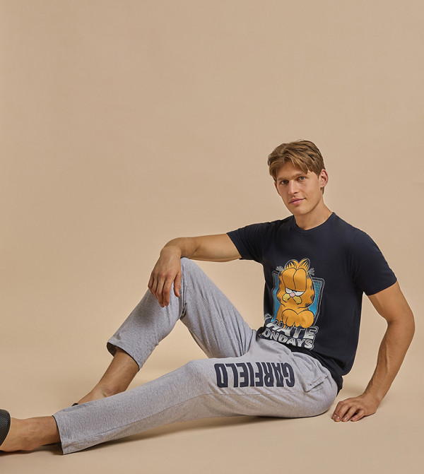 R&B  Pyjama set - Navy Pyjama Set