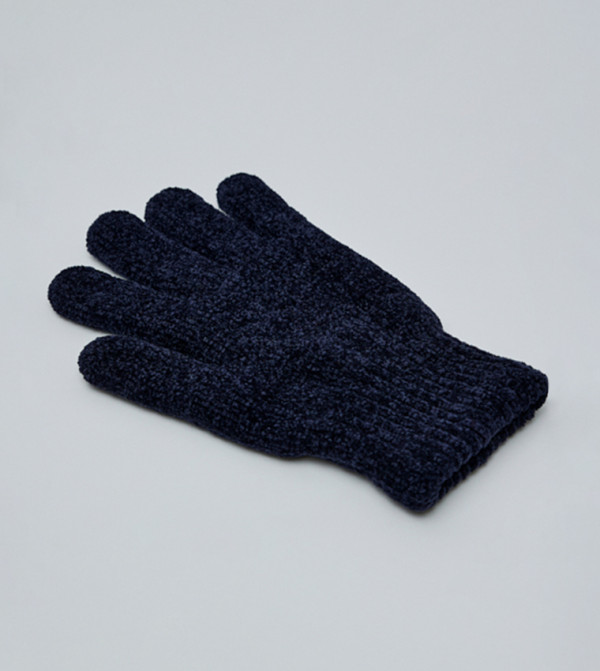 أر آند بي  قفازات - كحلي Knit