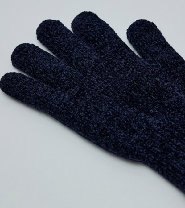 أر آند بي  قفازات - كحلي Knit