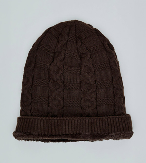 R&B  Beanies - Brown Beanies