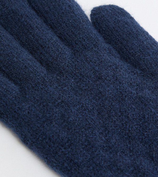 أر آند بي  قفازات - كحلي Knit