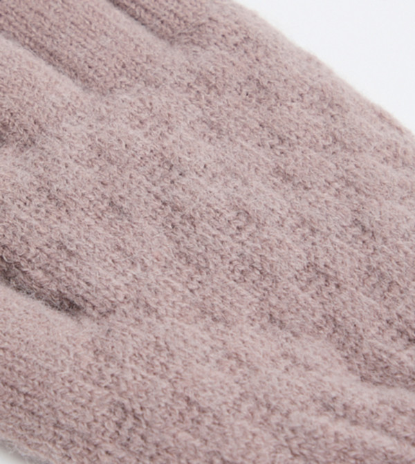 R&B  Gloves - Taupe Knit