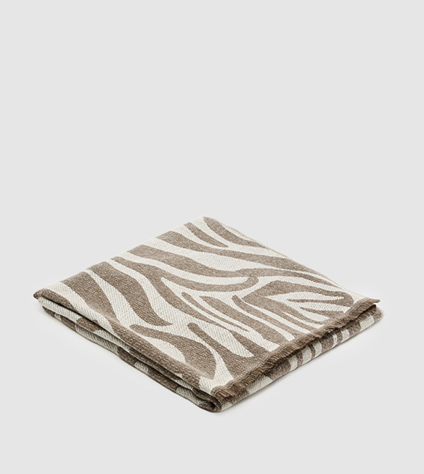 أر آند بي  أوشحة صوفية - رمادي داكن Woolen Scarves