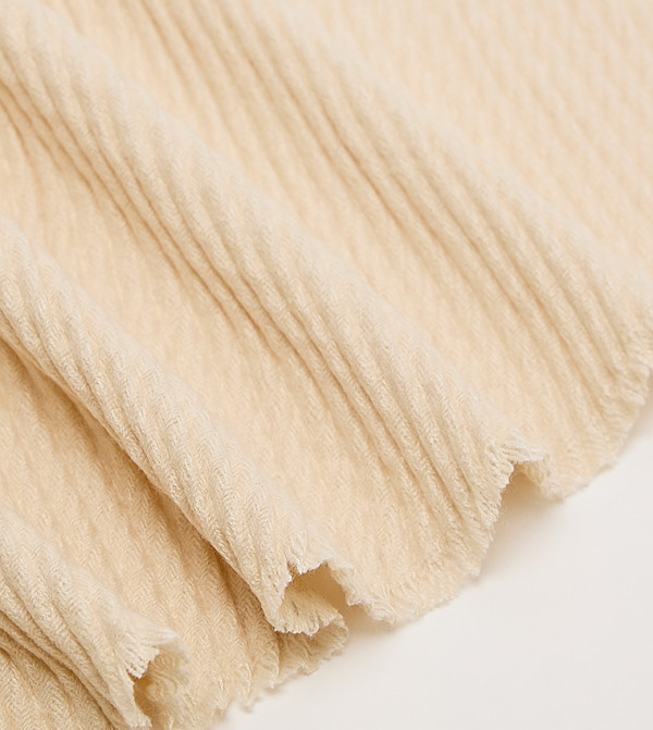 أر آند بي  أوشحة صوفية - بيج Woolen Scarves