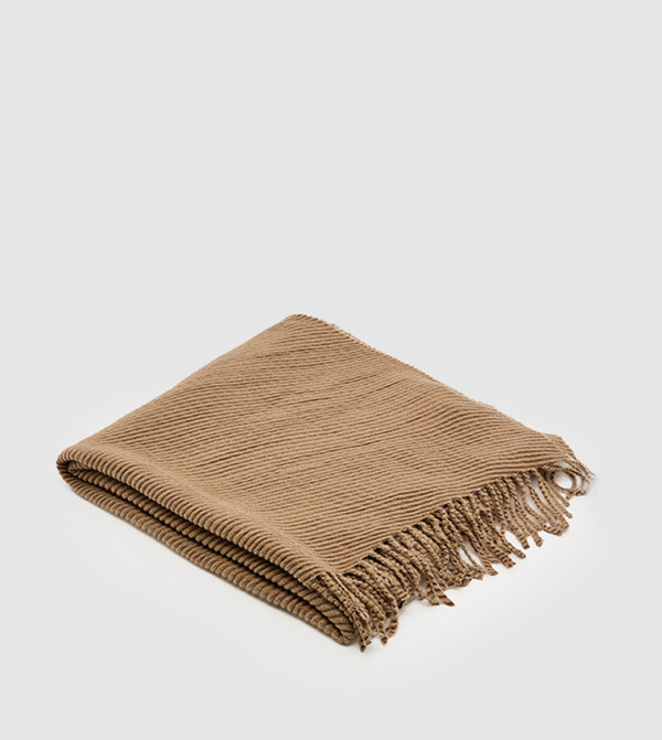 أر آند بي  أوشحة صوفية - رمادي داكن Woolen Scarves