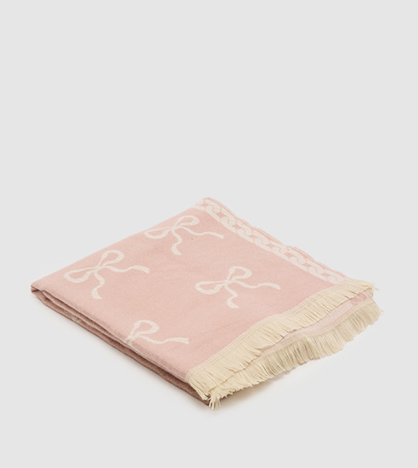R&B  Woollen Scarves - Pink Woolen Scarves