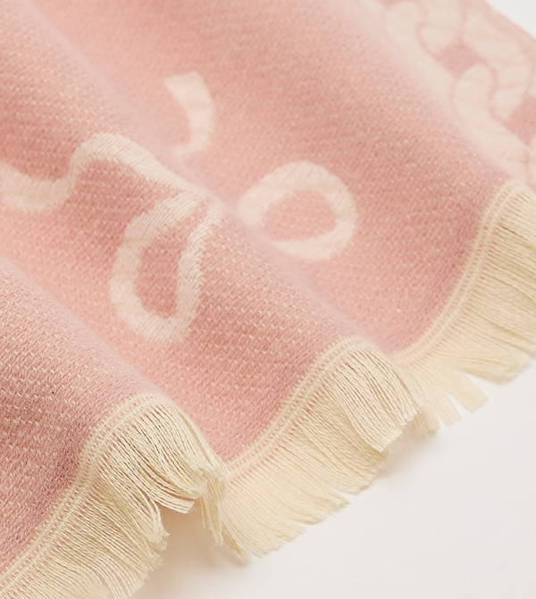 R&B  Woollen Scarves - Pink Woolen Scarves