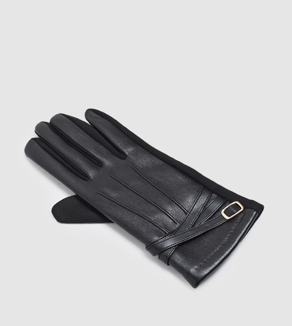 أر آند بي  منتجات جلدية - أسود Leather
