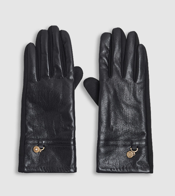 أر آند بي  منتجات جلدية - أسود Leather