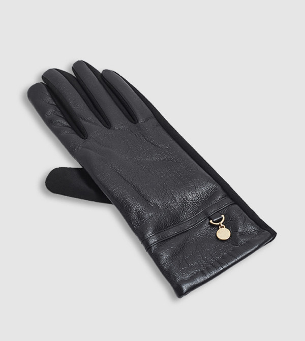 أر آند بي  منتجات جلدية - أسود Leather