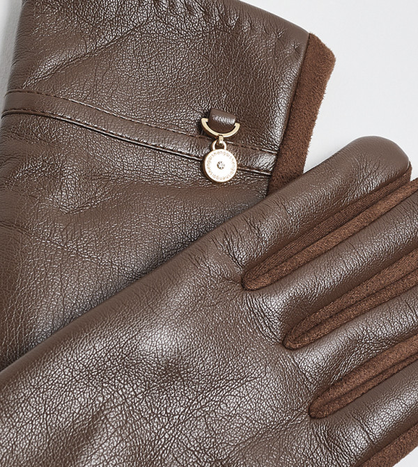 أر آند بي  منتجات جلدية - بني  Leather