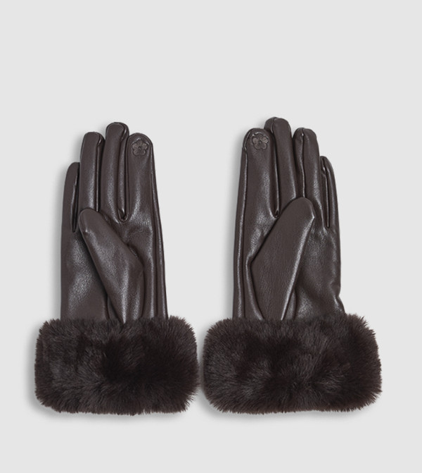 أر آند بي  منتجات جلدية - بني  Leather
