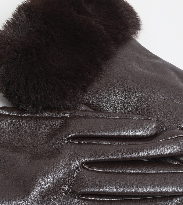أر آند بي  منتجات جلدية - بني  Leather