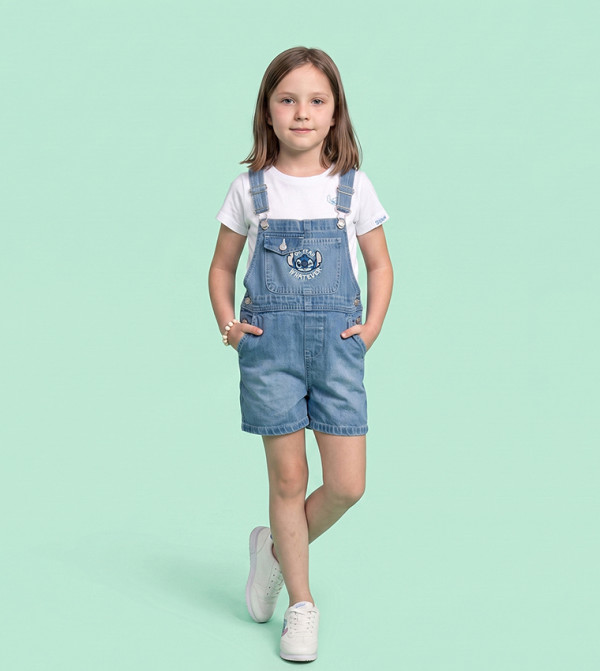 R&B  Dungarees - Blue Dungarees