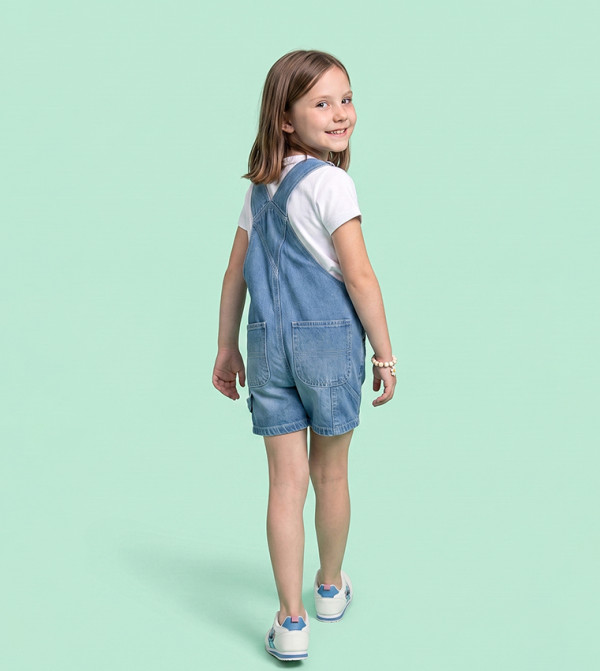 R&B  Dungarees - Blue Dungarees