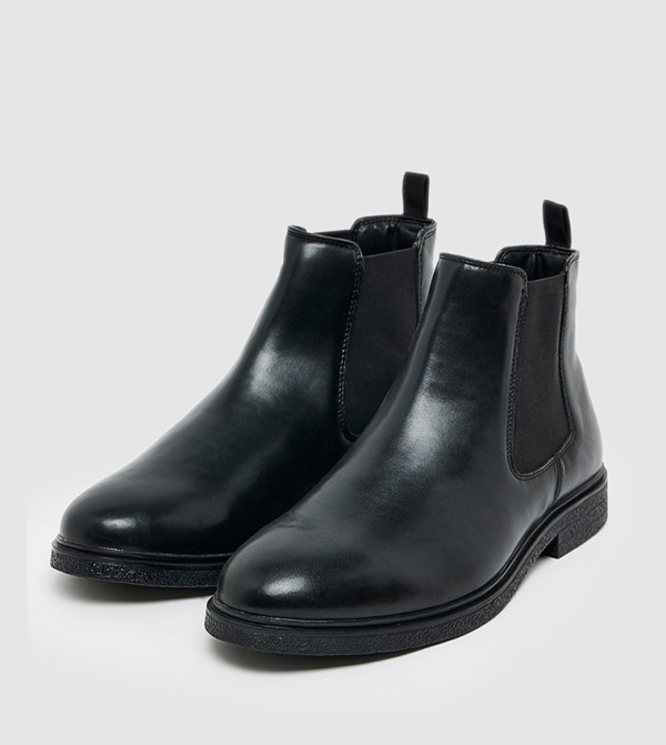 R&B  Chelsea Boots - BLACK Chelsea Boots