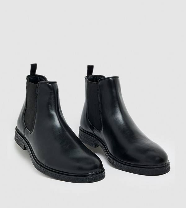 R&B  Chelsea Boots - BLACK Chelsea Boots