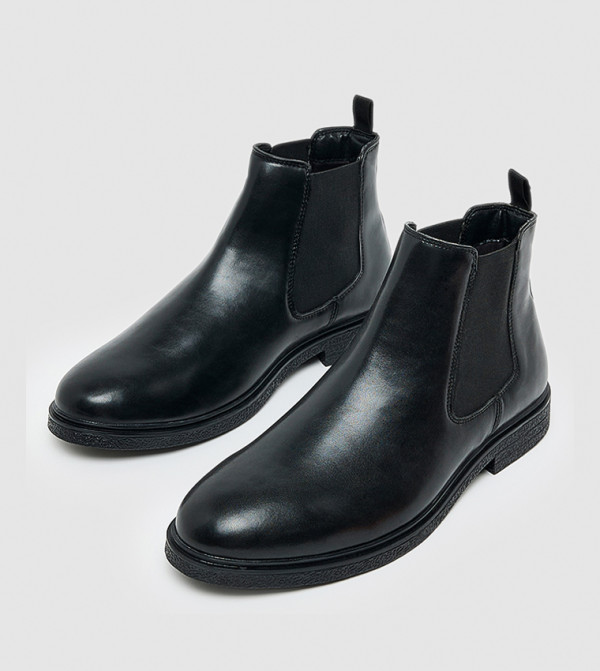 R&B  Chelsea Boots - BLACK Chelsea Boots